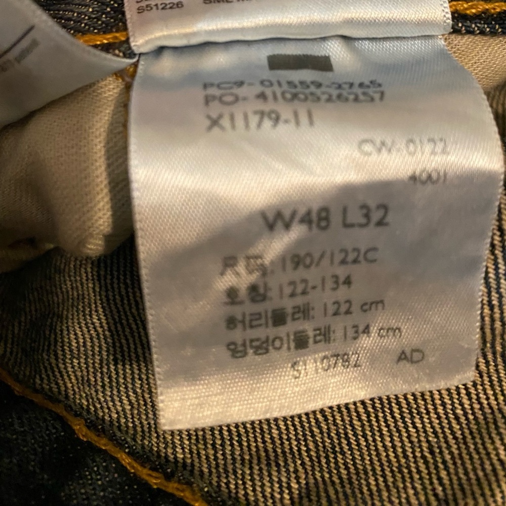 Men’s Levi’s 559  Classic Blue Denim Jeans - Picture 5 of 9